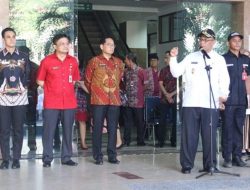 Akhyar Pimpin Apel di RSUD Dr Pirngadi Kota Medan