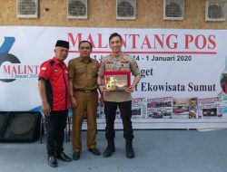 Kapolres Madina Mendapatkan Award Pada Ultah Media Malintang Pos yang ke-6 Tahun