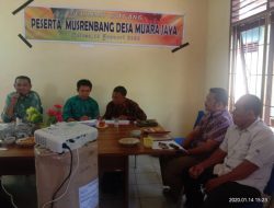 Desa Muara Jaya, Kecamatan Kepenuhan Menggelar Acara Musrembang Tahun 2020