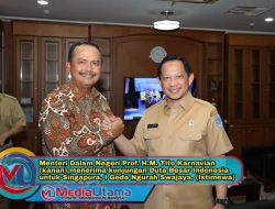 Mendagri Terima Kunjungan Dubes RI untuk Singapura