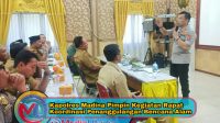 Kapolres Madina Pimpin Kegiatan Rapat Koordinasi Penanggulangan Bencana Alam