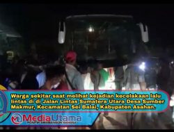 Saat Berkendara dengan Ibunya, Dua Bocah di Kisaran Tewas Ditabrak Bus