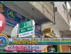 Terkait Perusakan Plang Nama Jalan, DPRD Kota Medan Minta Polisi Usut Pelaku