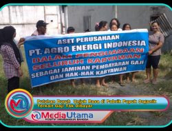 Upah Tak Kunjung Dibayar, Puluhan Buruh Unjuk Rasa di Depan Pabrik Pupuk Organik