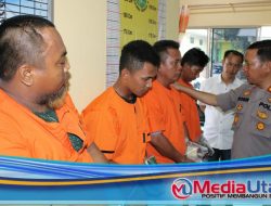 4 Pelaku Jaringan Narkoba Diamankan, Satu Diantaranya DPO Pelaku Pencabulan Anak