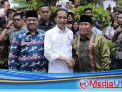 Keakraban Presiden Jokowi dengan Bupati Sukiman Saat Kunker di Tahura-Minas