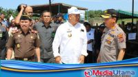 Kapolres Sergai Hadiri Kunker Menteri Pertanian RI