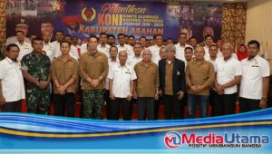 Resmi Dilantik, KONI Asahan Akan Konsolidasi Tingkatkan Prestasi