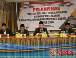 KPUD Asahan Lantik 125 Anggota PPK dari 25 Kecamatan