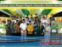 Bupati Asahan Tutup Festival Nasyid, Ajak Masyarakat Lestarikan Seni Budaya Islami