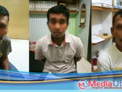 Tiga Pelaku Pembunuh Gadis Pencari Brondolan Sawit Dibekuk Polres Asahan