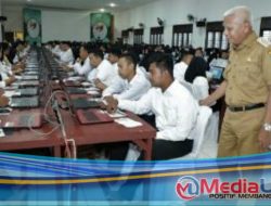 Bupati Asahan Buka Pelaksanaan Ujian CPNS 4 Kabupaten
