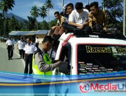 Satlantas Polres Madina Tindak Tegas Pelaku Pelanggaran