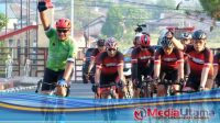 Pantau Situasi Kamtibmas, Kapolda dan PJU Bersepeda Menuju Polda