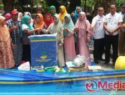 Ketua TP. PKK Kabupaten Asahan Serahkan Bantuan Korban Kebakaran Air Joman
