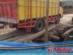 Jembatan Penghubung Batu Bara dan Sergai di Medang Deras Terancam Roboh