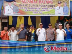 Dihadapan Bupati H Sukiman, Antariksa FC Taklukkan PS Matador 2 – 1