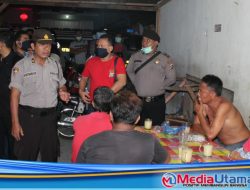 Patroli Gabungan Amankan 8 Pria dan 3 Wanita serta Bubarkan Keramaian di Asahan