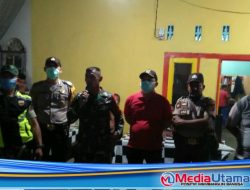 Kecamatan Rawang Panca Arga dan Forkopimca Bubarkan Masyarakat yang di Luar Rumah