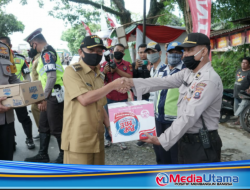 Bupati Beserta Forkopimda Kunjungi Pos Pam Ops Ketupat Toba Tahun 2020