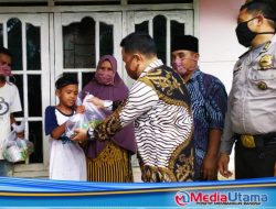 Optimis Lawan Covid-19, Pemdes Aliantan Lakukan Penyemprotan Disinfektan dan Bagikan 3.000 Masker