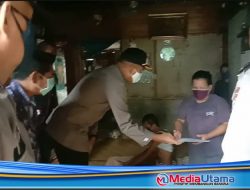 Polsek Percut Sei Tuan Berikan Sembako dan Tali Asih Kepada Warga yang Membutuhkan