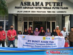 Anggota DPRD Rokan Hulu, Chairul Anwar Salurkan 500 Paket Sembako di 3 Desa dan Yayasan