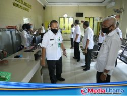 Bupati Asahan Tinjau kesiapan Pelayan Disdukcapil Pasca Lebaran