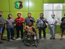 Perampok Sadis Pembacok Dua Korban, Tersungkur Ditembak Polsek Medan Area