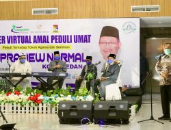 Akhyar Hadiri Konser Virtual Amal Peduli Umat