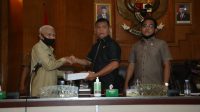 Bupati Sampaikan Laporan Ranperda Tentang Pertanggungjawaban Pelaksanaan APBD Kab. Asahan TA 2019