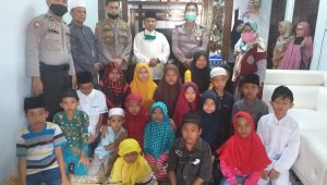 Jumat Barokah, Polsek Percut Sei Tuan Berikan Tali Asih kepada Anak Yatim