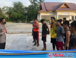 New Normal, Kapolres Rohul Turun Langsung Edukasi Warga Terapkan Protokol Kesehatan