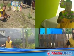 Ditengah Pandemi Covid-19, Personil Humas Polres Madina Bripka Yogi Yanto, Manfaatkan Lahan Kosong Menjadi Bermanfaat