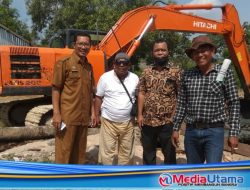 Jembatan di Pagurawan Akhirnya Dibangun, Anggota DPRD Apresiasi Pemkab Batu Bara