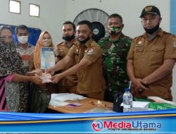Desa Sampali Salurkan Dana BLT Tahap II kepada Warga  yang Terdampak Covid-19