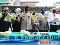 Pimpin Press Release Pengungkapan 15 Kg Sabu, Kapolda Sumut : 1 Tersangka Diberi Tindakan Tegas