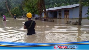 Diguyur Hujan Deras, 5 Desa di Asahan Terendam Banjir, Terparah Desa Mekar Sari