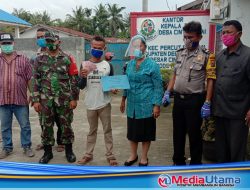Desa Cinta Dame Salurkan BLT Tahap II Kepada Warga yang Terdampak Covid-19