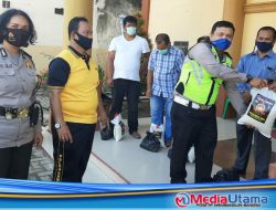 Sambut HUT ke 74 Bhayangkara, Polsek Medan Area Gelar Bakti Sosial