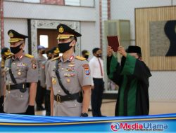 Kapolda Sumut Pimpin Sertijab Wakapolda Sumut 