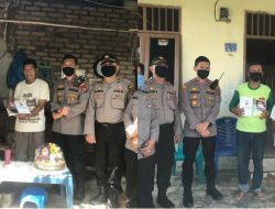 Sambut HUT Bhayangkara ke-74, Polsek Percut Sei Tuan Anjangsana ke Rumah Purn Polri