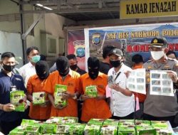 Polsek Medan Baru Tembak Mati 1 dari 4 Kurir 40 Kg Sabu Antar Provinsi