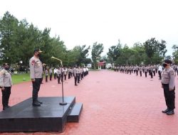 Pimpin Apel Pagi, Kapolda Sumut Ingatkan Personil Patuhi Anjuran Protokol Kesehatan