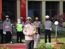 Kapolda Sumut Pimpin Apel Pasukan Operasi Patuh Toba 2020