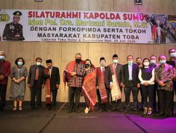 Kapolda Sumut Silaturahmi dengan Forkopimda dan Tokoh Masyarakat Toba