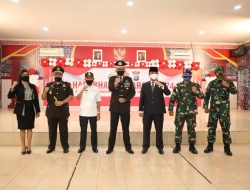 Bupati Asahan H. Surya, BSc Hadiri Hari Bhayangkara ke-74