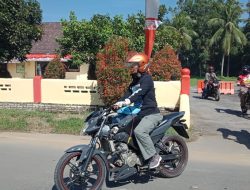 Jalin Silaturahmi, Kapolsek Bangun Purba Touring Bareng Anggota