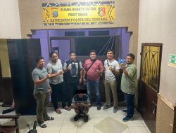 Congkel Pintu Warung Pakai Obeng, Pencuri Ini Ditangkap Polresta Deli Serdang
