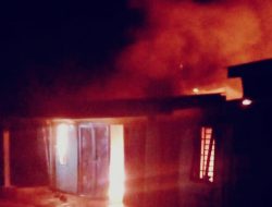 Warung Sembako Milik Pensiunan PNS Terbakar di Beringin Deli Serdang